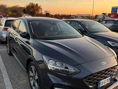 Begagnad Ford Focus Active 150 HK (110 kW) 2020 Blå Sedan