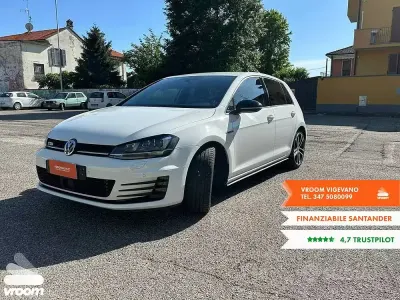 Usata VW Golf VII GTD 184 CV (135 kW) 2017 Bianco Berlina