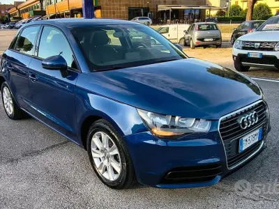 Usata Audi A1 Ambition 90 CV (66 kW) 2014 Bianco Utilitaria