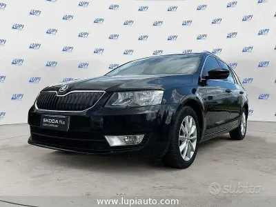 Usata Skoda Octavia Ambition 110 CV (80 kW) 2016 Nero Station wagon