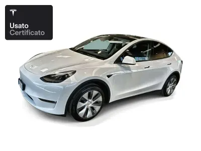 Usata Tesla Model Y Long Range AWD 258 kW (351 CV) 2022 Pearl white multicoat SUV