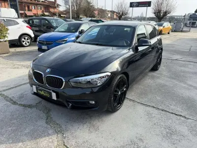 Usata BMW 118 150 CV (110 kW) 2019 Nero Berlina