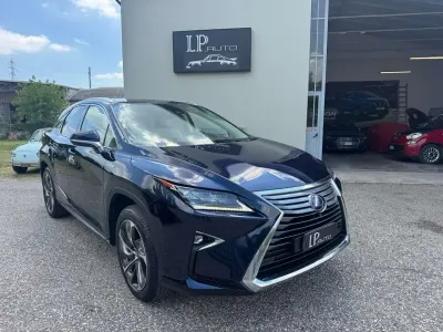 Usata Lexus RX450h Executive Line 262 CV (192 kW) 2018 Blu/azzurro SUV
