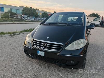 Usata Mercedes A180 Avantgarde Edition 109 CV (80 kW) 2008 Nero Berlina
