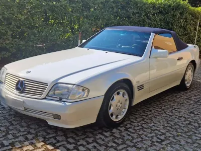 Usata Mercedes SL320 231 CV (169 kW) 1994 Bianco Cabrio
