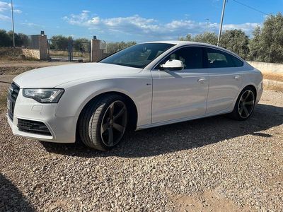 Bianco Usata 2015 Audi A5 Sportback S-Line Utilitaria | 16.500 € (Molto cara)