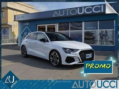 Usata Audi A3 S-Line 200 CV (147 kW) 2022 Bianco glacier Berlina