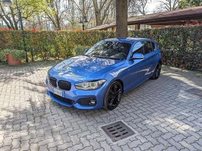 Begagnad BMW 114 M Sport 95 HK (69 kW) 2018 Blå Halvkombi