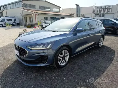 Usata Ford Focus Business Edition 120 CV (88 kW) 2022 Blu/azzurro Station wagon