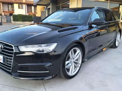 Usata Audi A6 S-Line 190 CV (139 kW) 2015 Nero metallizzato Station wagon