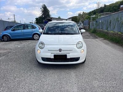 Usata Fiat 500 Lounge 69 CV (50 kW) 2009 Bianco Cabrio