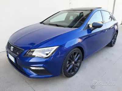 Usata Seat Leon FR 150 CV (110 kW) 2020 Bluazzurro Berlina
