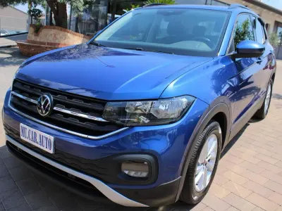 Usata VW T-Cross Style 110 CV (80 kW) 2022 Blu/azzurro SUV