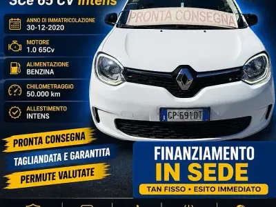Gebraucht Renault Twingo Intens 65 PS (47 kW) 2020 Weiß Kleinwagen