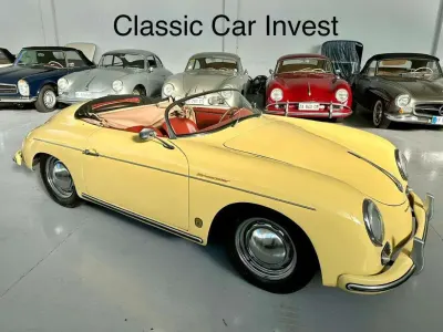 Usata Porsche 356 Speedster 75 CV (55 kW) 1957 Giallo banana Cabrio