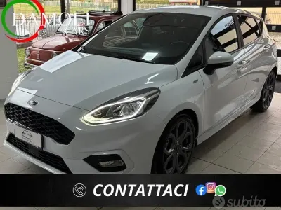 Usata Ford Fiesta ST-Line 95 CV (69 kW) 2021 Bianco Utilitaria
