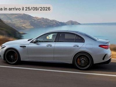Nuova Mercedes C63S AMG Premium Plus 680 CV (500 kW) 2026 Argento Berlina