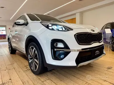 Begagnad Kia Sportage 177 HK (130 kW) 2018 Vit SUV