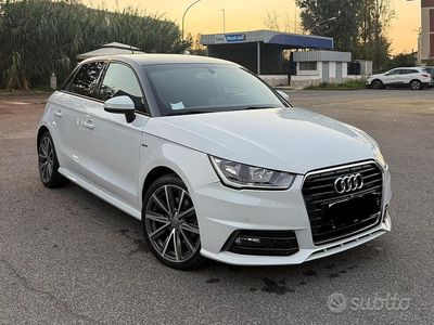 Usata Audi A1 S-Line 90 CV (66 kW) 2017 Bianco Utilitaria