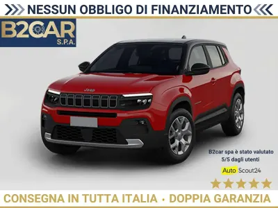 Usata Jeep Avenger EV Summit 114 kW (156 CV) 2025 Rosso SUV