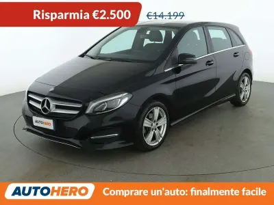 Begagnad Mercedes B200 136 HK (100 kW) 2015 Svart Minibuss