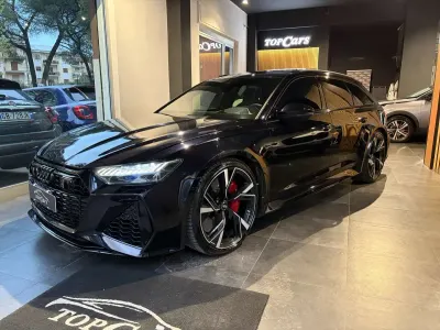Usata Audi RS6 Ambiente 600 CV (441 kW) 2019 Nero Station wagon