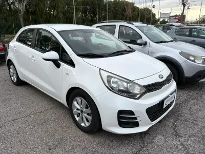 Begagnad Kia Rio 83 HK (61 kW) 2017 Vit Sedan