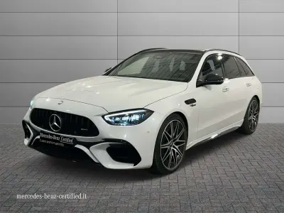 Käytetty Mercedes C63 AMG Premium Plus 476 HP (350 kW) 2024 Valkoinen Farmari