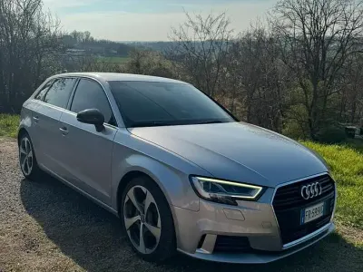 Usata Audi A3 Sport 150 CV (110 kW) 2018 Grigio Berlina