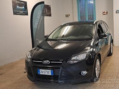 Usata Ford Focus Titanium 115 CV (84 kW) 2014 Nero Station wagon