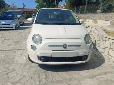 Usata Fiat 500 86 CV (63 kW) 2011 Bianco Utilitaria