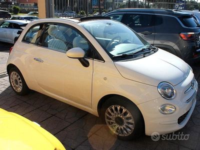Usata Fiat 500C Lounge 69 CV (50 kW) 2019 Bianco Cabrio