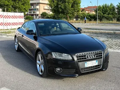Usata Audi A5 S-Line 170 CV (125 kW) 2009 Nero Coupé