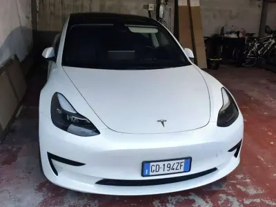 Usata Tesla Model 3 Standard Range 88 kW (120 CV) 2021 Bianco Berlina