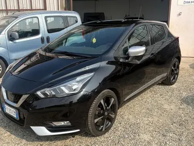 Usata Nissan Micra Visia+ 90 CV (66 kW) 2019 Nero Utilitaria