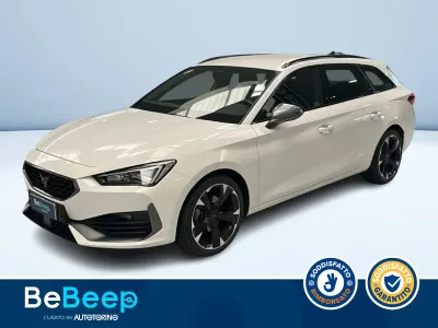 Usata Cupra Leon 150 CV (110 kW) 2024 Bianco pastello Station wagon