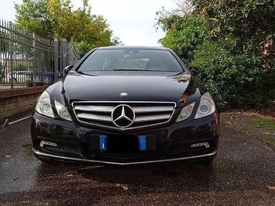 Usata Mercedes E300 2009 Nero Coupé