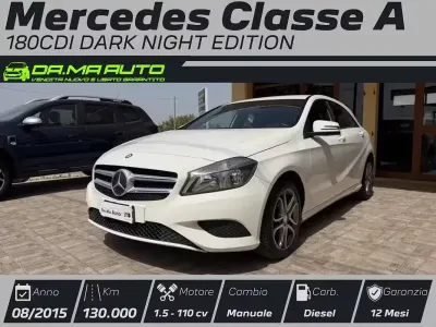 Usata Mercedes A180 Edition 109 CV (80 kW) 2015 Bianco Utilitaria