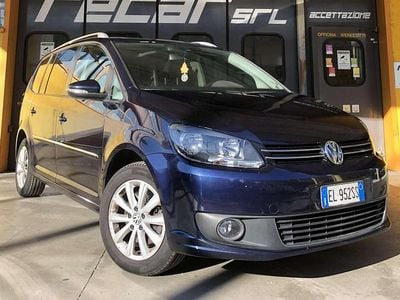 Usata VW Touran Highline 140 CV (102 kW) 2012 Blu/azzurro Monovolume