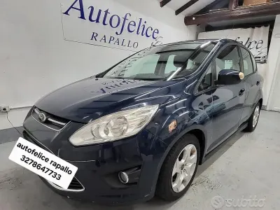 Usata Ford C-MAX Titanium 95 CV (69 kW) 2014 Blu Monovolume