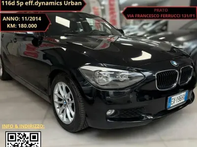 Usado BMW 116 Sport Line 116 HP (85 kW) 2014 Preto Citadino