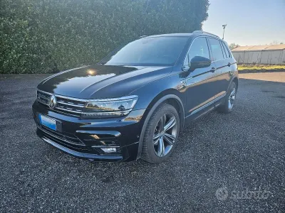 Usata VW Tiguan Advance 150 CV (110 kW) 2020 Nero SUV