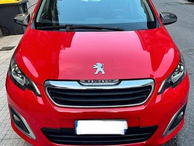 Usata Peugeot 108 Active 2019 Rosso Utilitaria