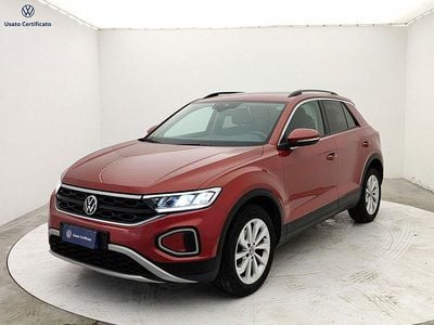 Usata VW T-Roc Life 2022 Rosso SUV
