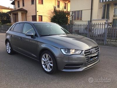 Usata Audi A3 Ambition 110 CV (80 kW) 2014 Grigio Berlina