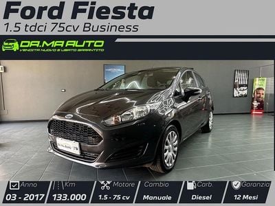 Usata Ford Fiesta Business Edition 75 CV (55 kW) 2017 Grigio Berlina