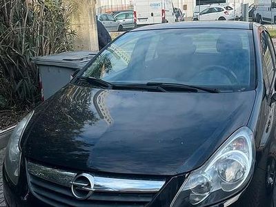 Usata Opel Corsa Club 86 CV (63 kW) 2010 Nero Berlina