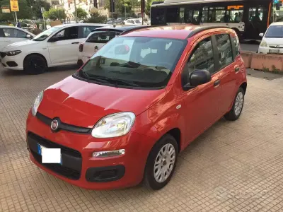 Usata Fiat Panda Easy 69 CV (50 kW) 2013 Rosso Utilitaria