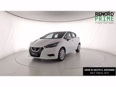 Usata Nissan Micra Acenta 92 CV (67 kW) 2022 Bianco Utilitaria