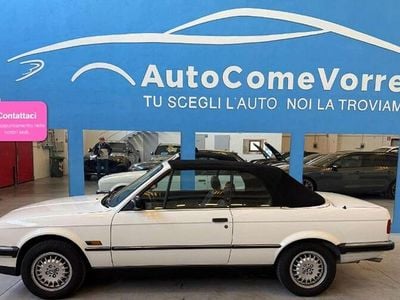 Usata BMW 320 Cabriolet 126 CV (92 kW) 1989 Bianco Cabrio